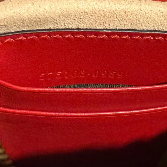 Gucci Women's Mini Gg Marmont Matelasse Calf Leather Bucket Bag - Picture 8 of 10